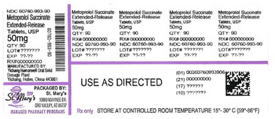 60760-993 (Metoprolol 60760 993 90)